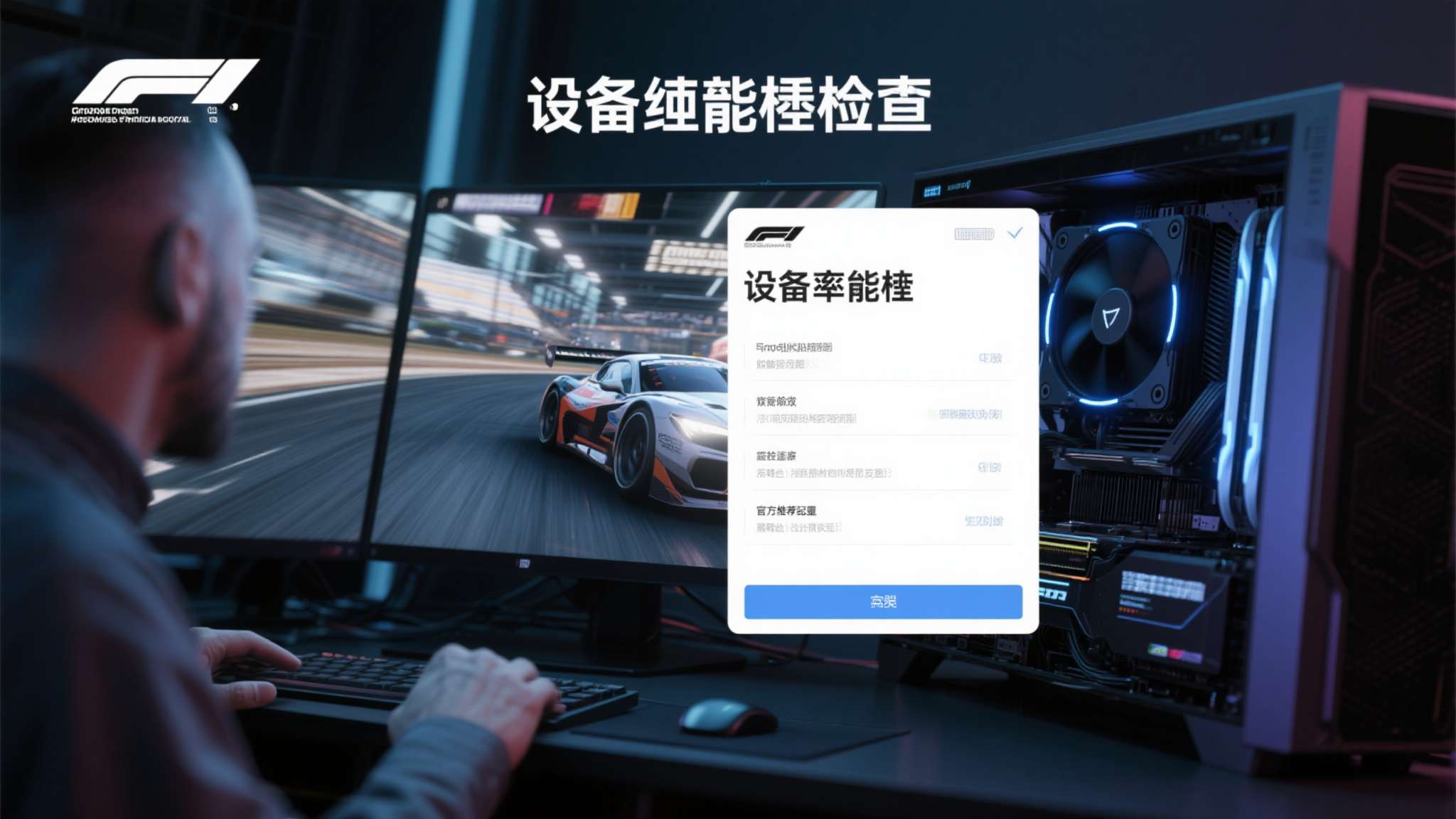 地平线5拿分又拿奖成就 设备性能自检:对于PC玩家而言,赛车游戏对显卡和帧率要求较高,建议提前对照官方推