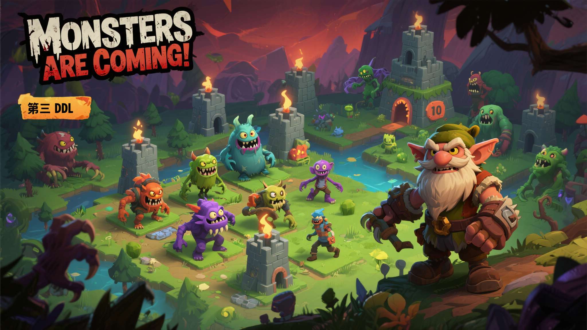 如果你是塔防爱好者，这条消息值得你停下来认真看一看。《Monsters&nbsp;are&nbsp;